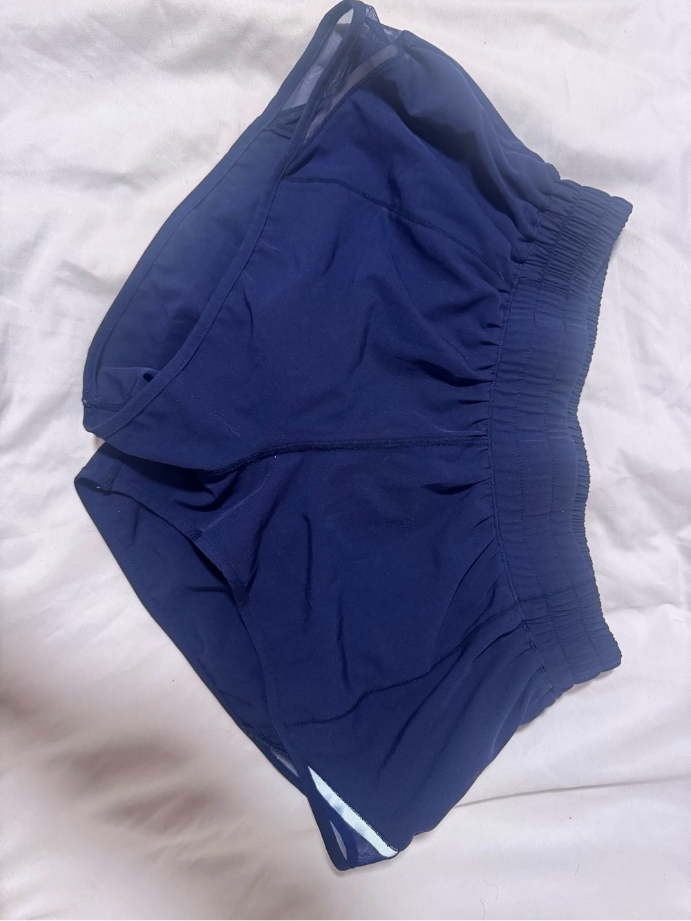 Source Unknown Navy Women's Athletic Running Shorts